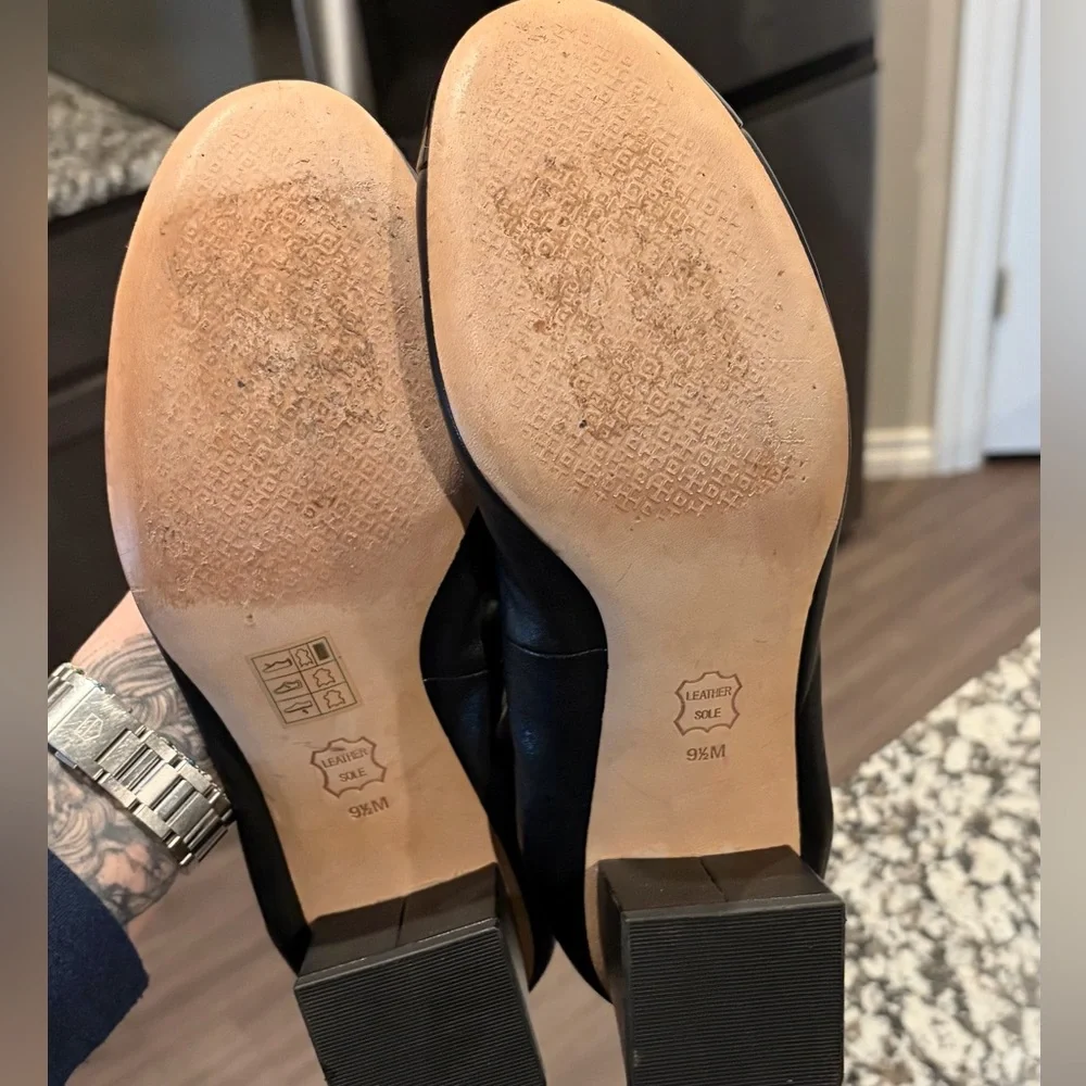 Tory Burch cap toe Jolie block heel pumps - Picture 4 of 4
